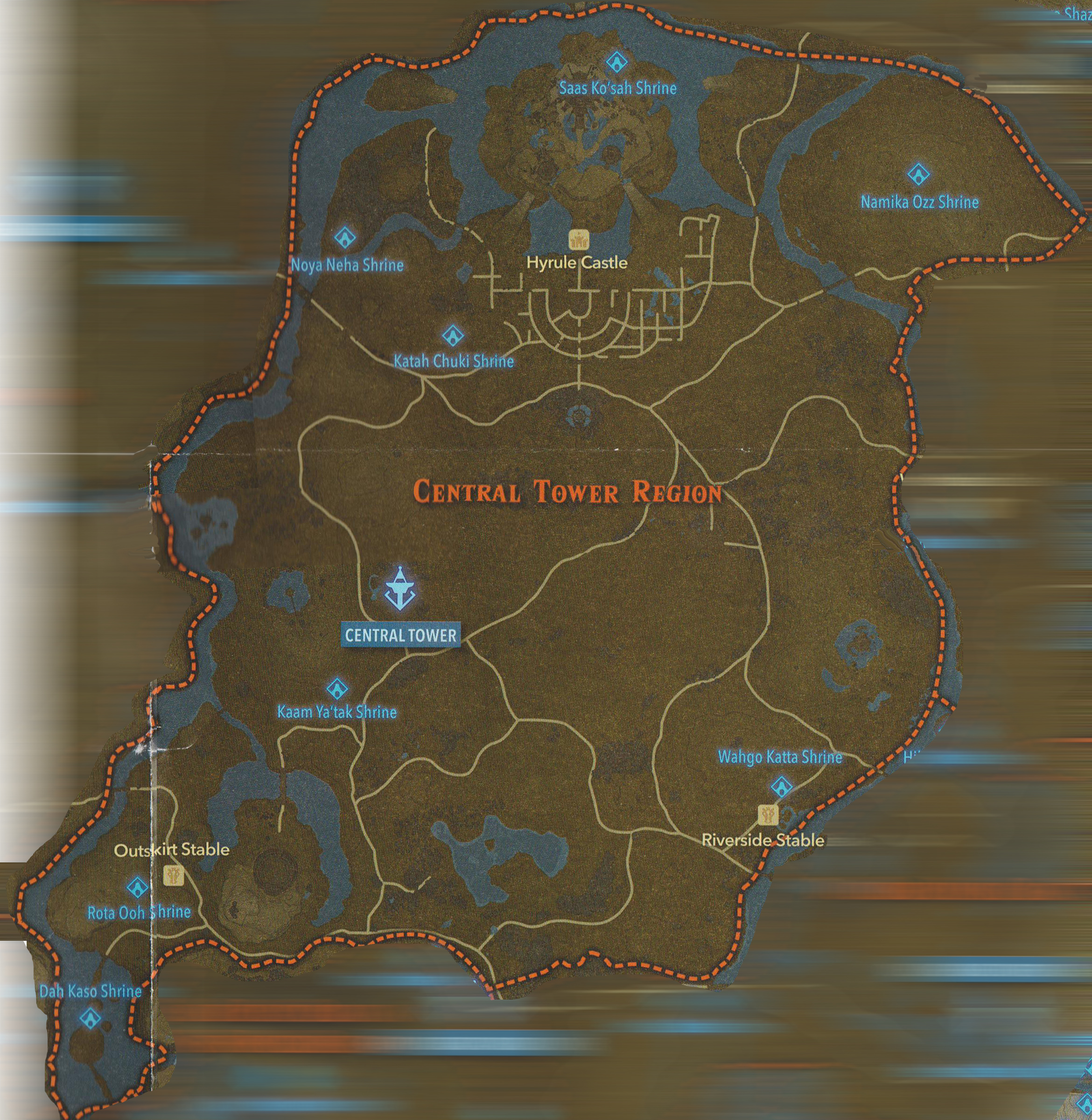 Botw: Map Central Hyrule